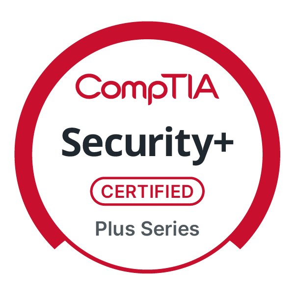 CompTIA Security+ Certification Badge